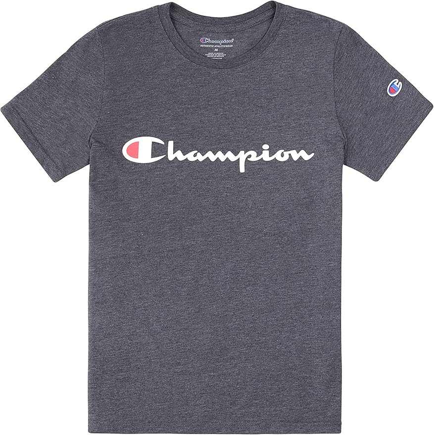 Champion Boys Script T-Shirt