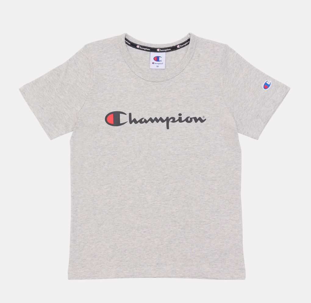 Champion Boys Script T-Shirt