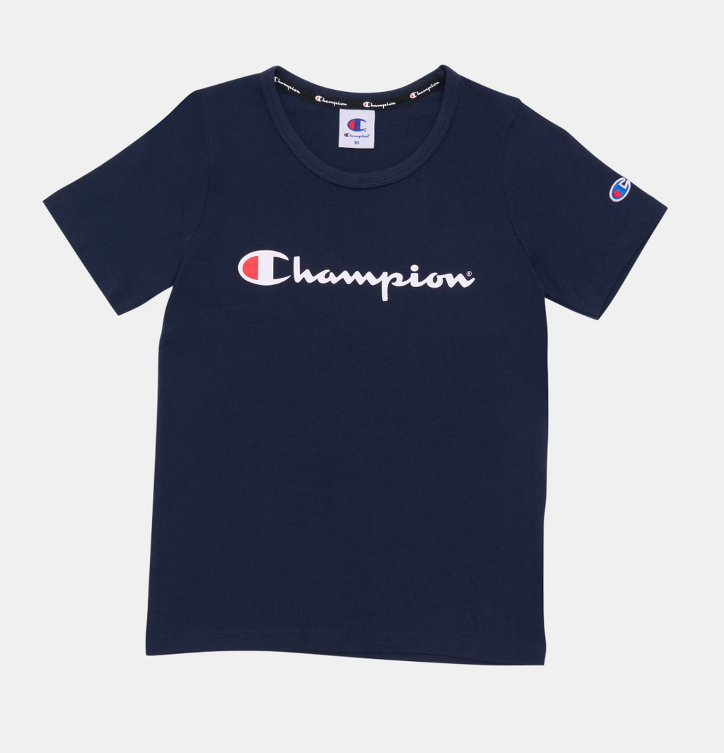 Champion Boys Script T-Shirt