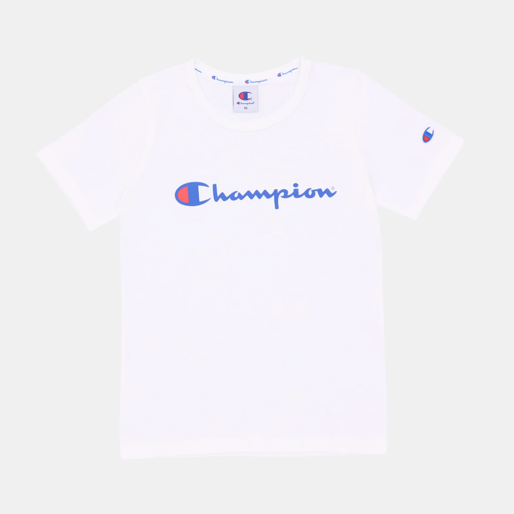 Champion Boys Script T-Shirt