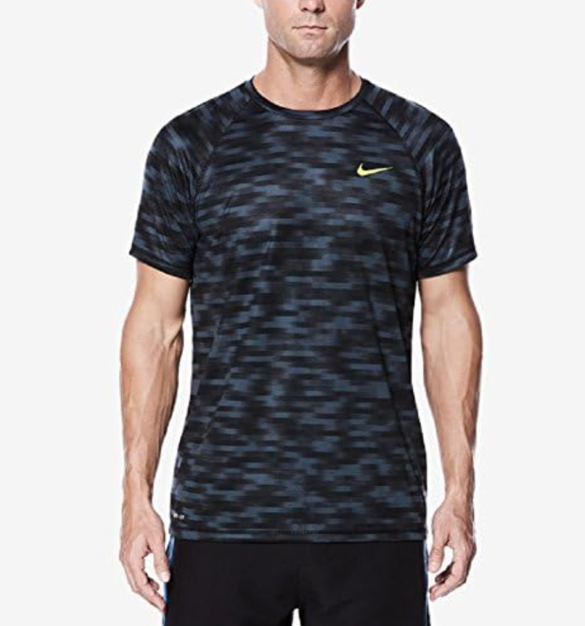 Nike Men's Blurred Short Sleeve Hydroguard