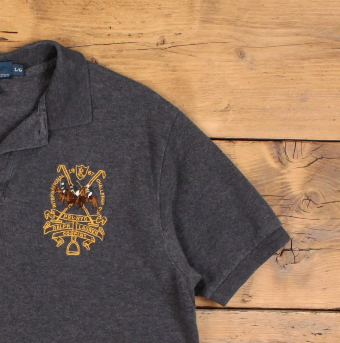 Custom Slim Fit Triple-Pony Polo Shirt