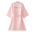 Pink Bridesmaid Robe