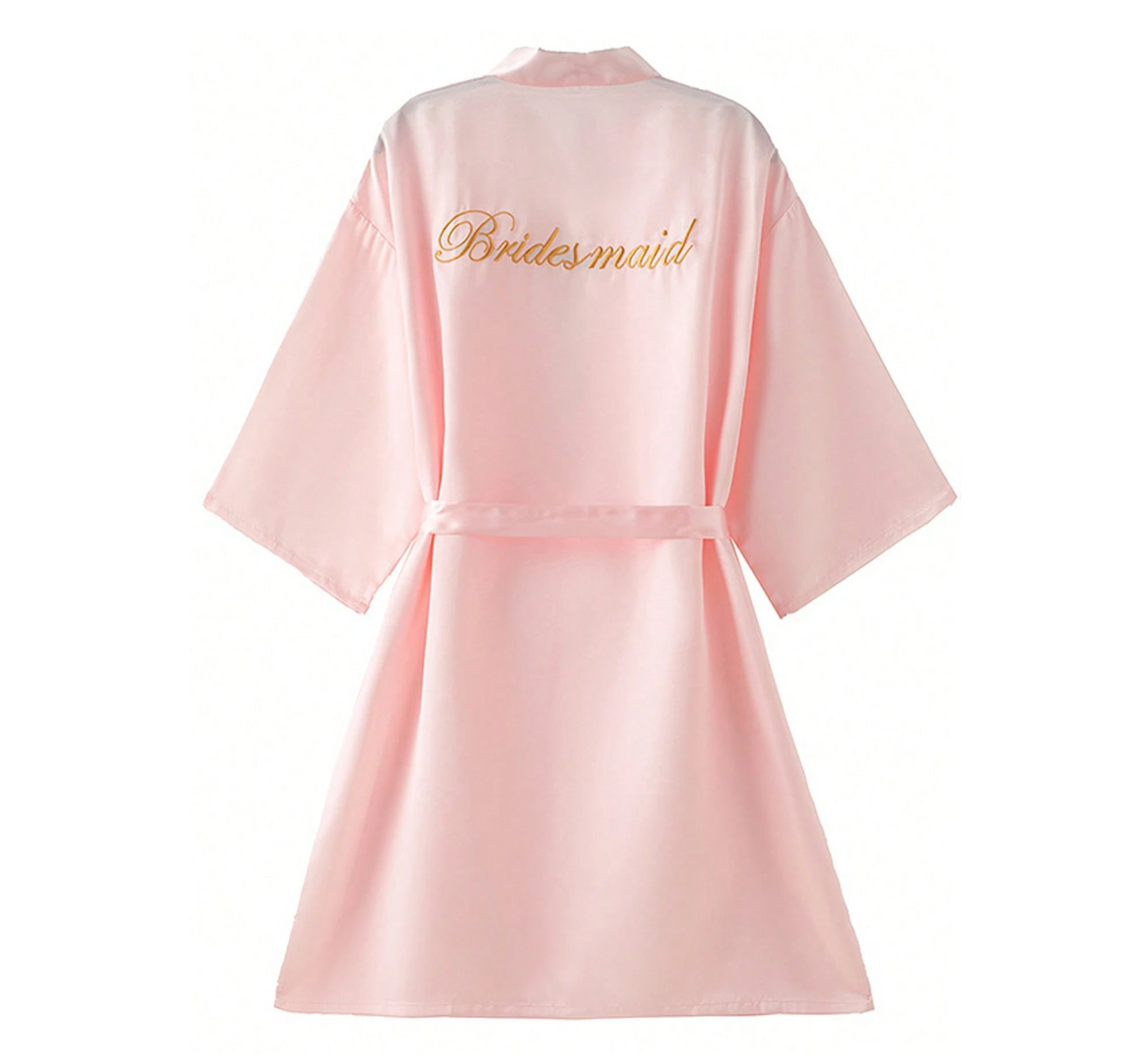 Pink Bridesmaid Robe